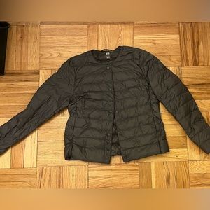 Ultralight Down Puffer Women’s Uniqlo Jacket - dark navy blue, XS